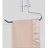 image:imageBlanket Hangers Set of 6 Heavy Duty Stainless Steel Hanger with Black Vinyl Nonslip Coating  Great for Closet Storage of Quilts Comforters Bedding Table Cloths Towels Rugs and Sleeping Bags6 Pack