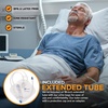 image:imageRUSCH Urine Drainage Bag with 18 Extended Tube 5 Pack  Urine Bag with AntiReflux Chamber with SplashResistant Drain Spout  2000 mL Vinyl Urine Bags for Men  40 Tube Drainage  Stock Your Home3 Pack