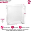 image:imageStock Your Home Acrylic Magazine Holder  Crystal Clear Holder  Shatterproof  Open Top  Space Saver  For Magazines Publications Office Desk Reception Waiting Room1