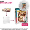 image:imageStock Your Home Acrylic Magazine Holder  Crystal Clear Holder  Shatterproof  Open Top  Space Saver  For Magazines Publications Office Desk Reception Waiting Room1
