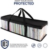 image:imageStock Your Home CD Storage Bags 2 Pack  Transparent PVC Media Storage  Water Resistant Holder Case With Handles  Clear Plastic Carrying Game Bag for Albums Video Games Books6 Pack