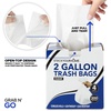 image:imageStock Your Home Clear 2 Gallon Trash Bag 200 Pack UnScented Small Garbage Bags for Bathroom Can Mini Waste Basket Liner Plastic Liners for Office Trashcan and Dog Poop Bulk Household Supplies200 Pack