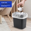 image:imageStock Your Home Clear 2 Gallon Trash Bag 200 Pack UnScented Small Garbage Bags for Bathroom Can Mini Waste Basket Liner Plastic Liners for Office Trashcan and Dog Poop Bulk Household Supplies50 Count Pack of 2