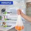 image:imageStock Your Home Clear 2 Gallon Trash Bag 200 Pack UnScented Small Garbage Bags for Bathroom Can Mini Waste Basket Liner Plastic Liners for Office Trashcan and Dog Poop Bulk Household Supplies50 Count Pack of 4