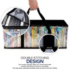 image:imageStock Your Home DVD Storage Bags Set of 2 Media Organizer Bag for DVDs CDs Blu Ray Disc Movie Cases VHS Box Video Game Disks Clear Plastic Holders with Carrying Handles and Zipper  BlackBlack