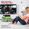 image:imageStock Your Home DVD Storage Bags Set of 2 Media Organizer Bag for DVDs CDs Blu Ray Disc Movie Cases VHS Box Video Game Disks Clear Plastic Holders with Carrying Handles and Zipper  BlackGreen