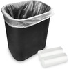 image:imageStock Your Home Clear 2 Gallon Trash Bag 200 Pack UnScented Small Garbage Bags for Bathroom Can Mini Waste Basket Liner Plastic Liners for Office Trashcan and Dog Poop Bulk Household Supplies50 Count Pack of 2